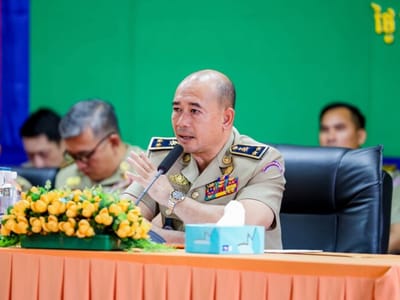 贡布省警长警告：严禁以泰国榴莲冒充本地产品销售