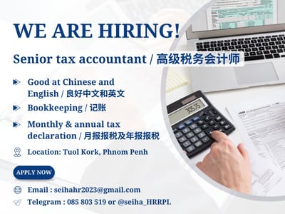 Dear all connectors! WE'RE OPEN HIRING: