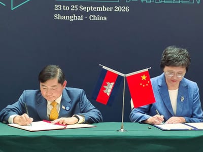 柬中签署谅解备忘录，加强绿色技能发展与就业市场合作