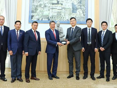 柬埔寨发展理事会与中国科大讯飞探讨人工智能合作