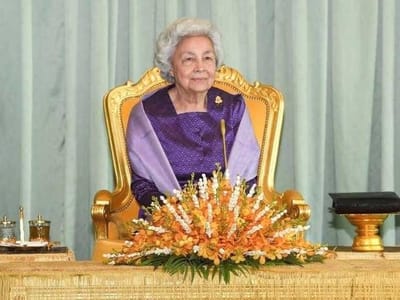 洪森亲王致信感谢莫尼列国母生日祝贺