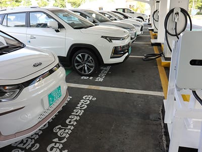 柬埔寨电力公司支持超400个电动汽车充电站基础设施建设