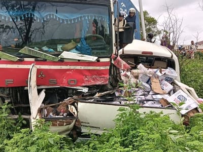 磅通省发生严重交通事故 致一名男子当场身亡
