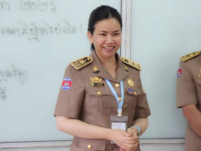 柬埔寨拜林省举行2025-2026学年高中毕业考试