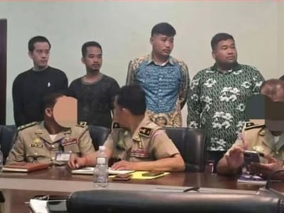 干拉省6名警员涉偷窃电诈窝点电线