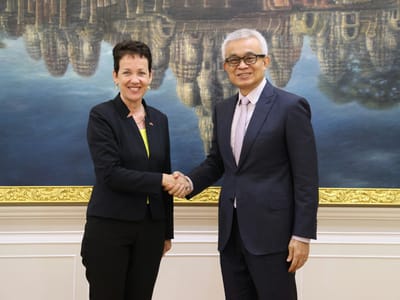 德国承诺继续支持柬埔寨社会经济发展