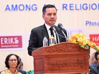 柬埔寨举行第10届国家跨宗教反对人口贩运日活动