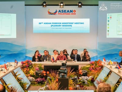 柬埔寨外交部长出席第59届东盟外长会全体会议