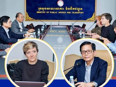 柬埔寨与法国开发署探讨未来合作方向