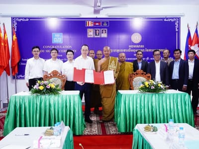 布格里僧王大学与中国建筑第三工程局签署协议，助力学生就业