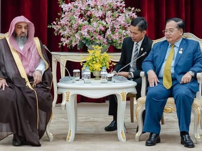 沙特重申支持柬埔寨，将加强两国宗教与人道主义合作
