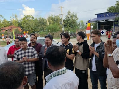 磅通省民众热心捐款修缮道路，改善乡村交通环境