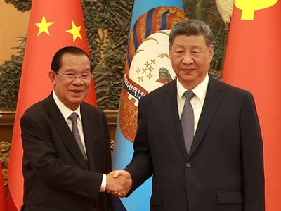 习近平主席：中方致力于与柬方构建安全与经济伙伴关系！