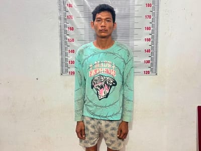 摩托车配件走私案告破，马德望省警方擒获一名嫌疑人