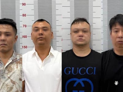 被控杀害2名同胞，西港4名中国男子被判终身监禁！