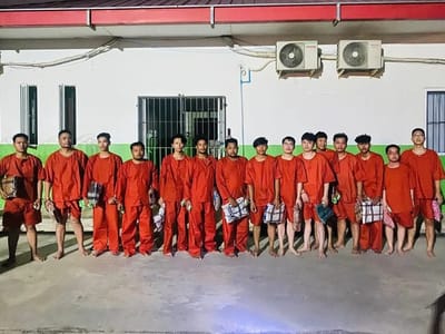 柬埔寨已关押4800名柬籍和外籍涉诈嫌犯 严惩77名涉案警察