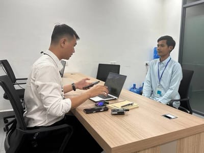金边警方逮捕一名侮辱军队及女性的男子