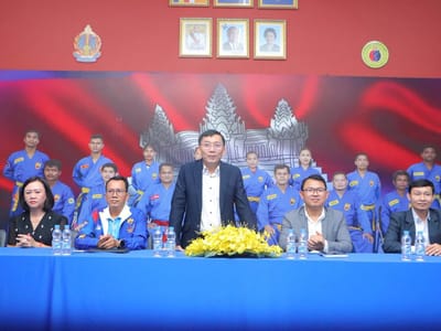 柬埔寨承办第六届亚洲武术锦标赛