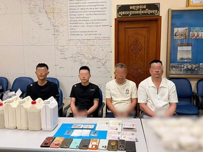 柬埔寨前5个月毒品犯罪案件呈现明显下降！