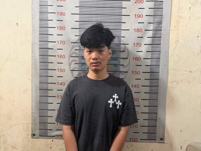 金边警方逮捕又一名涉嫌街头暴力的“07头目下属虎崽”帮派青年