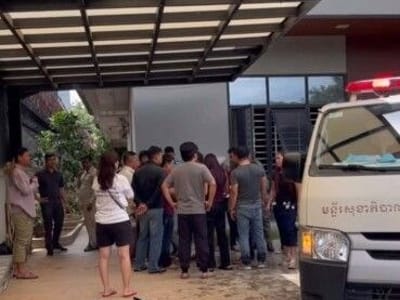 金边一别墅发生火灾致1死2伤