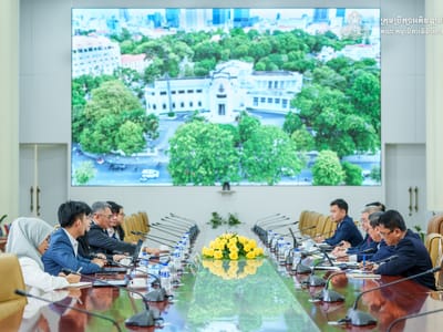 柬埔寨投资委员会欢迎印尼企业考察农业及农工业投资机会