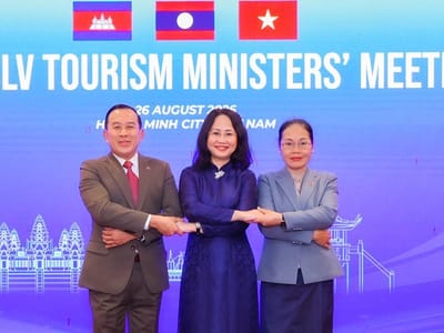 柬埔寨、老挝、越南首次举行旅游部长级会议