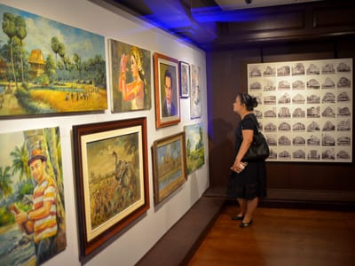 金边索菲特酒店举办历史文物展