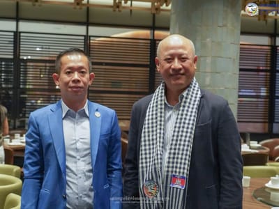 柬埔寨商会代表团与悉尼代表处会谈 深化柬澳经贸联系