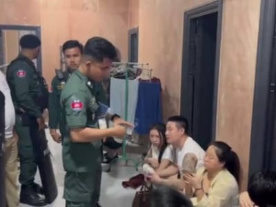 拜林省警方对外国人居住地点进行行政排查！