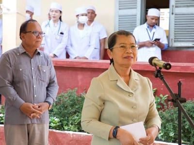 棉森婉出席义诊活动 强调医疗服务助力改善民生