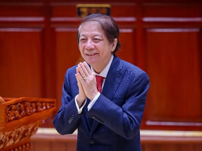 柬埔寨国会投票选举速鹏为茶胶省选区国会议员