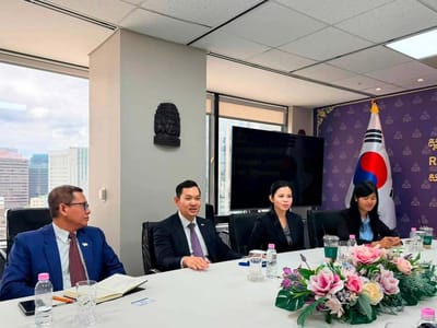 柬埔寨驻韩国大使：将助力推广贡布省胡椒与海盐走向国际市场