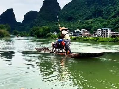 雨后的遇龙河漂流，每一帧都是壁纸