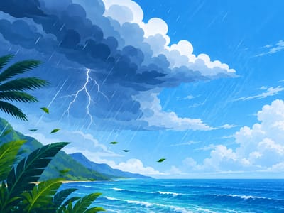柬埔寨气象部：多地继续迎来雷阵雨