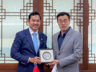 柬埔寨驻韩国大使会见平泽市市长，探讨加强双边合作
