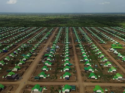 柬埔寨边境“等待村”安置点二期工程已完成约80%