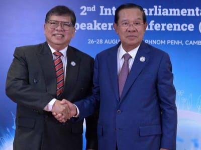 马来西亚国会议长承诺持续加强马柬双边合作