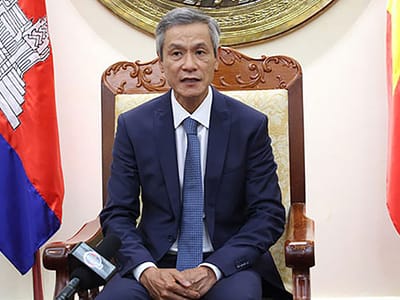 越南驻柬大使：柬国会主席访越将深化两国立法机构合作与互信