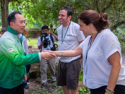 柬埔寨旅游部长欢迎国际电视节目组赴柬取景拍摄