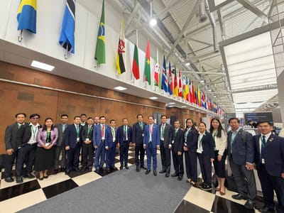 柬埔寨环境部部长英速帕烈率团出席在亚美尼亚举行的联合国生物多样性大会