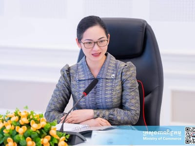 柬埔寨商业部与法国-柬埔寨工商会商讨加强经贸合作