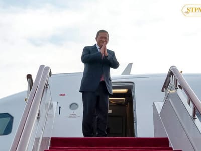 洪玛奈首相结束对华访问启程回国
