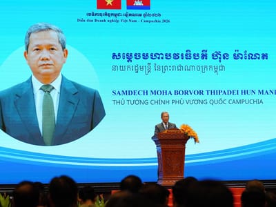 洪玛奈首相提出将金边-巴域高速公路打造为经济与生产走廊