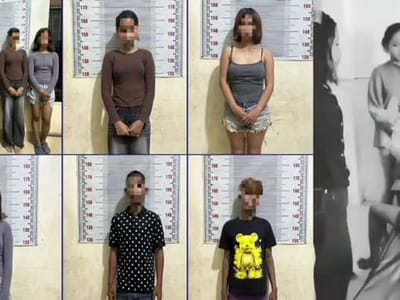 柬埔寨磅湛市5名青少年因暴力殴打他人被捕