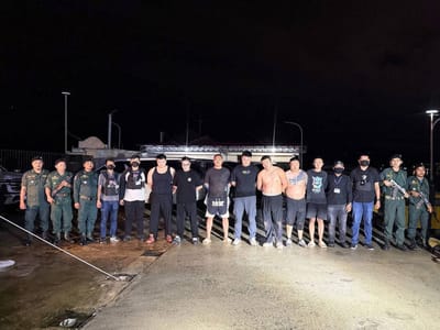 柬9月份打击刑事犯罪案件205起，315逮捕嫌疑人被捕！