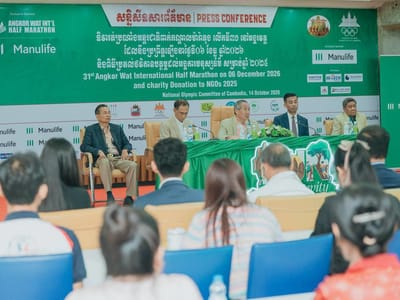 第31届吴哥国际半程马拉松赛报名工作持续至10月底