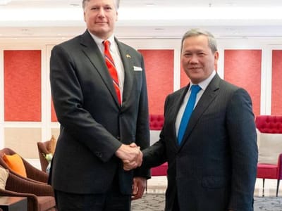 美国副国务卿赞扬柬埔寨与美国关系取得新进展！
