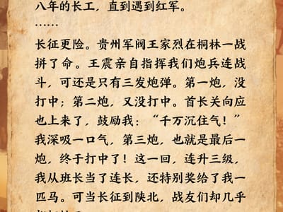 红星照耀中国｜一发炮弹、一把生姜、一次死守……他们记得长征的每一步