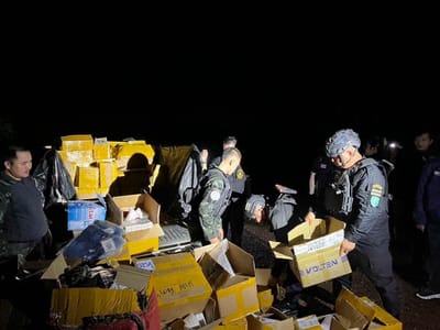 泰国当局查缉从柬埔寨走私大量逃税商品
